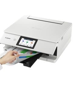 Canon PIXMA TS8751, Tintenstrahl, Farbdruck, 4800 x 1200 DPI, Farbkopieren, A4, Weiß