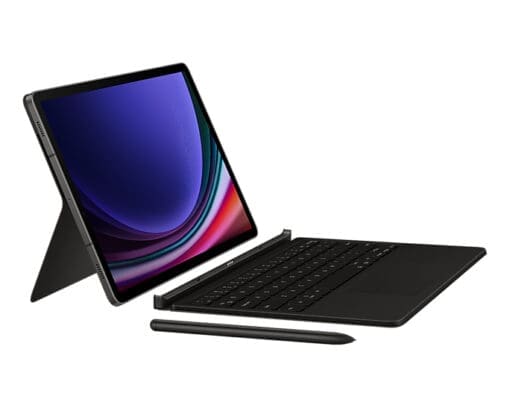 Samsung Book Cover Keyboard für Galaxy Tab S9/S9 FE, Black – Bild 7