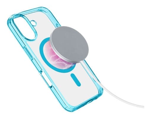 Cellularline Iconic MAG MagSafe Case iPhone 16 Light Blue – Bild 2