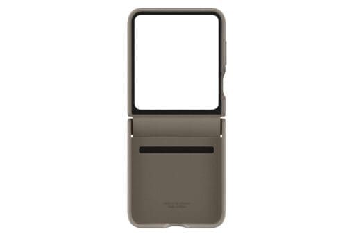 Samsung Flap ECO-Leather Case für Galaxy Flip5, Etoupe – Bild 4