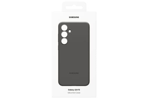 Samsung Silicone Case für Galaxy S24 FE, black – Bild 5